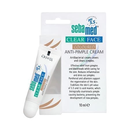 Sebamed Clear Face Coloured Anti-Pimple Cream Sivilce Örtücü Krem 10 ml.