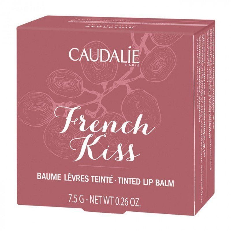 Caudalie French Kiss Tinted Lip Balm Addiction Raspberry Red 7.5 gr.