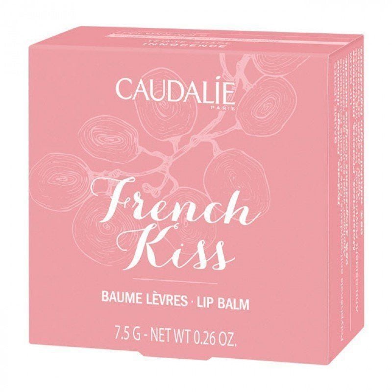 Caudalie French Kiss Lip Balm Innocence  Natural Rose 7.5 gr.