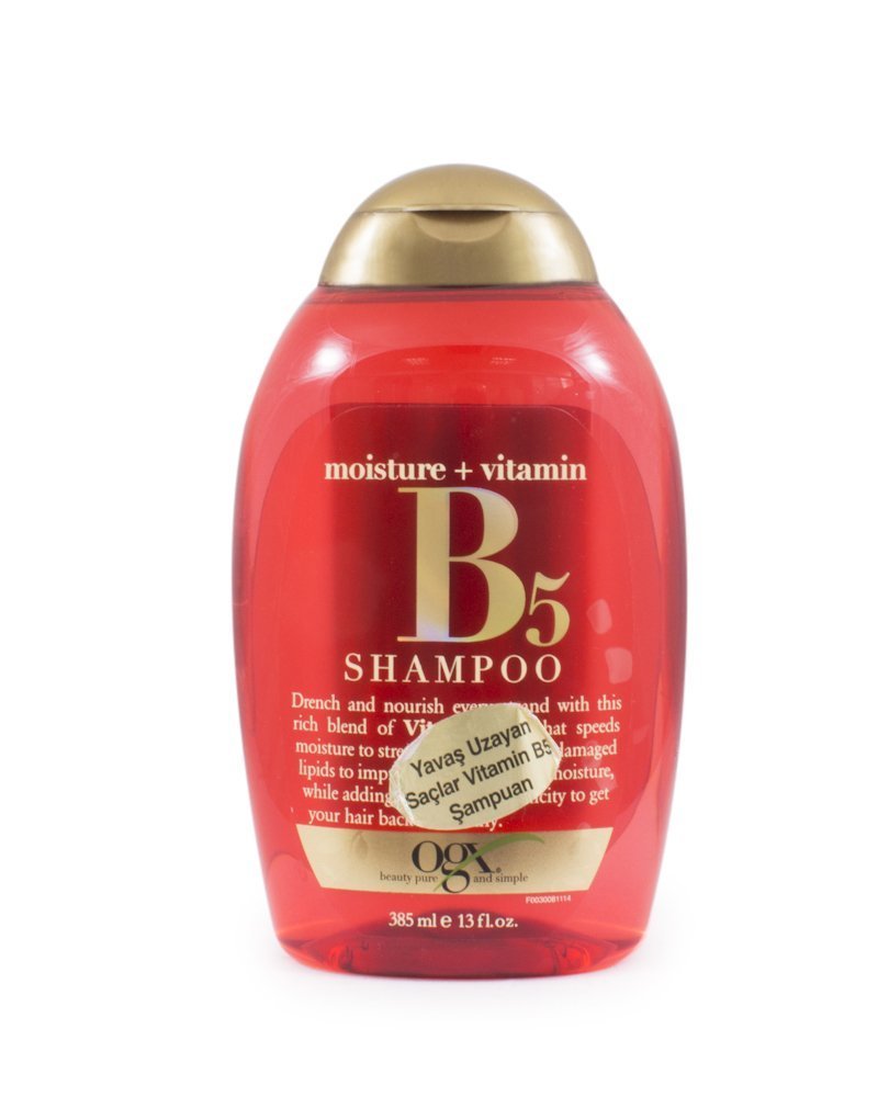 Organix Moisture Vitamin B5 Shampoo 385 ml.