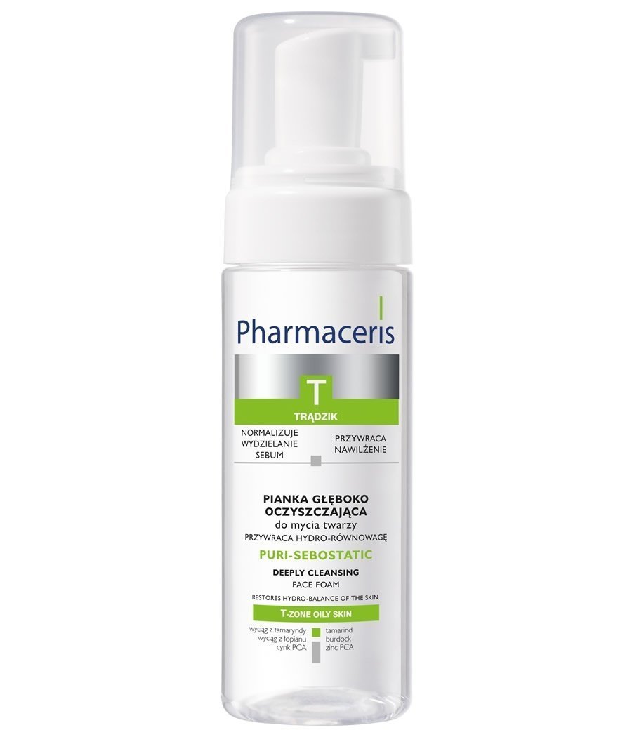 Pharmaceris T Puri-Sebostatic Deeply Cleansing Foam 150 ml.