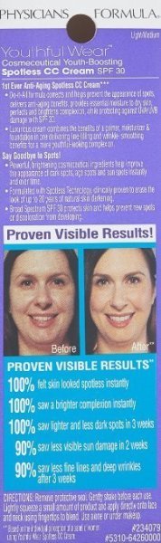 Physicians Formula 6426 Youthful Wear Cc Medium