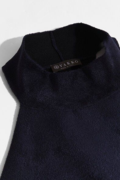 HALTER YAKA KOLSUZ BLUZ 40 - Siyah