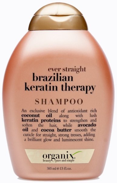 Organix Ever Straight Brazilian Keratin Therapy Shampoo 385 ml.