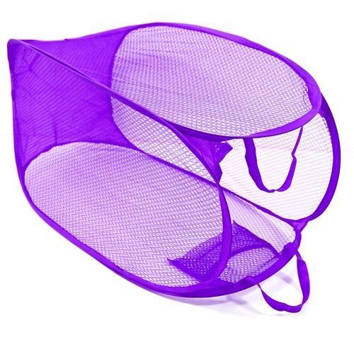 HomeCare Pratik Katlanabilir Banyo Sepeti Lila 424787