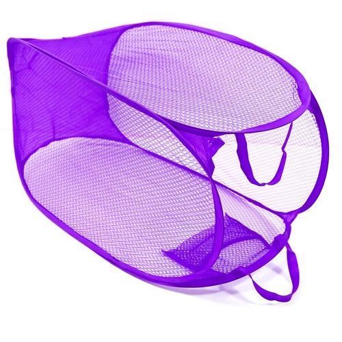 HomeCare Pratik Katlanabilir Banyo Sepeti Lila 424787
