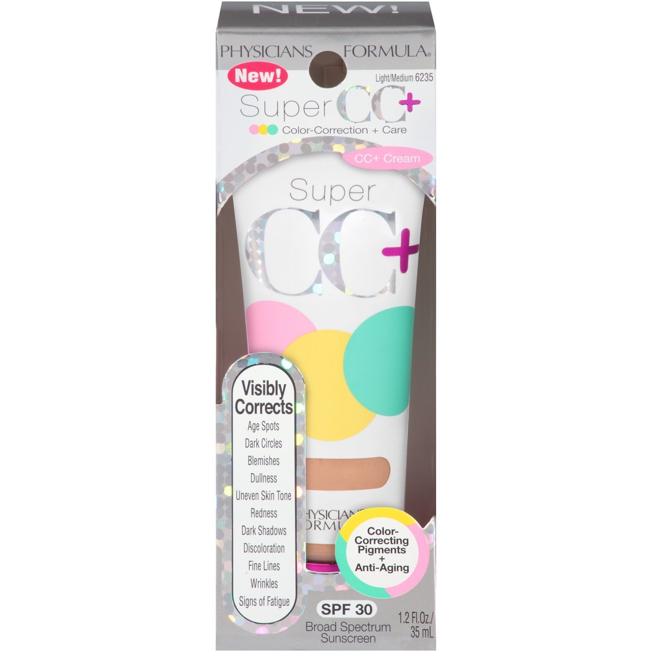 Physicians Formula Super CC Krem Spf30 Light/Medium 6235