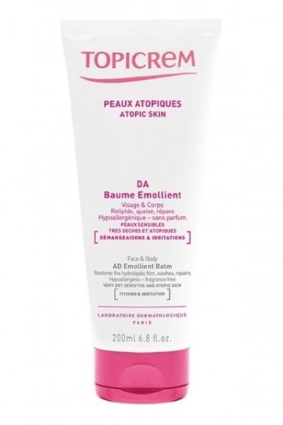 Topicrem AD Emollient Balm Face & Body 200 ml.