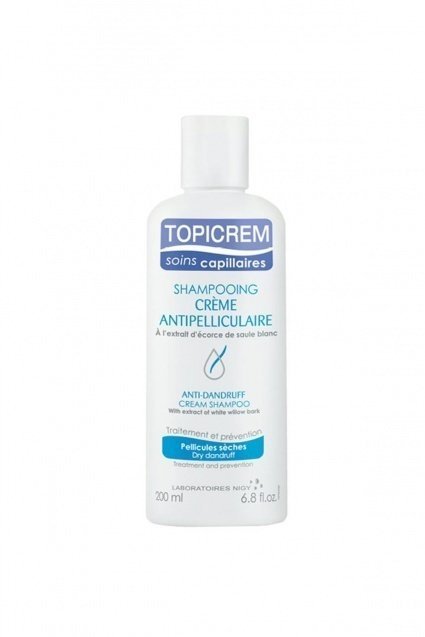 Topicrem Anti Dandruff Cream Shampoo Kepeğe Karşı Şampuan 200 ml.