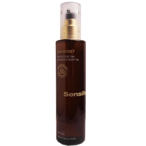 Sensilis Sun Secret Protective Tan Enhancer Body Oil Spf30 200 ml.