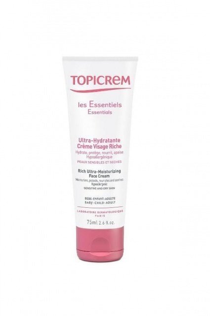 Topicrem Rich Ultra Moisturizing Face Cream 75 ml.