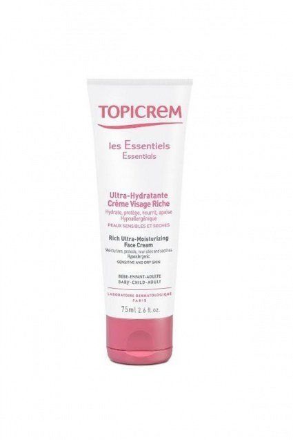 Topicrem Rich Ultra Moisturizing Face Cream 75 ml.