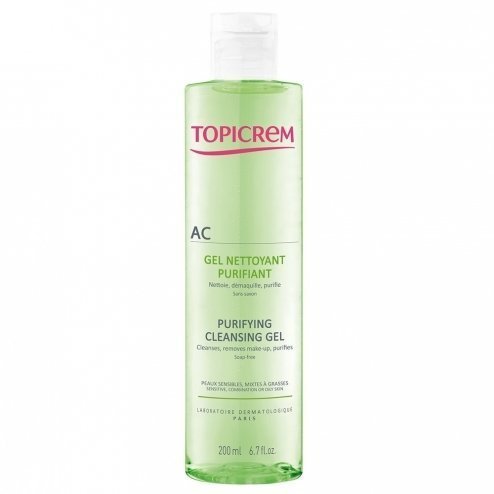 Topicrem AC Purifying Cleansing Gel 200 ml.