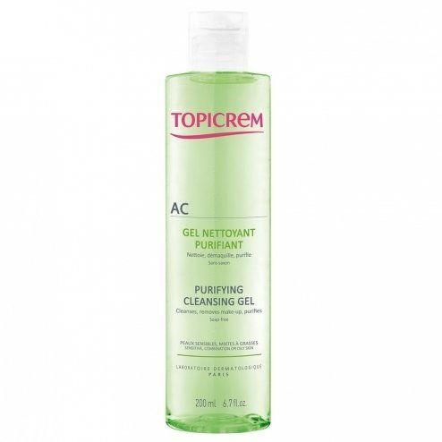 Topicrem AC Purifying Cleansing Gel 200 ml.