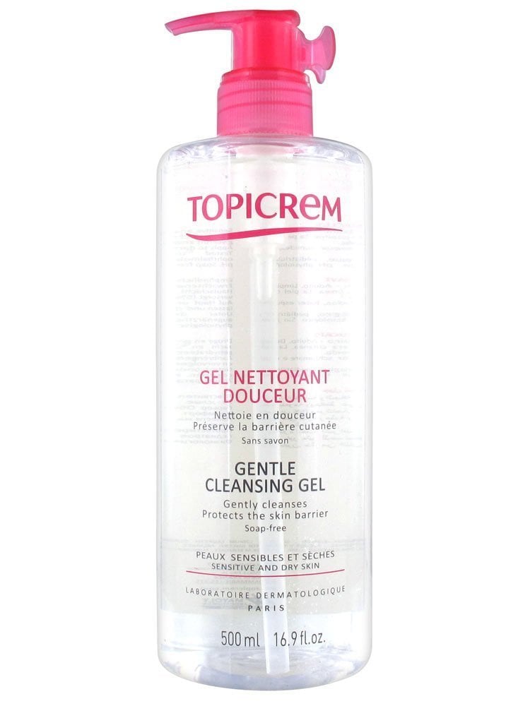 Topicrem Gentle Cleansing Gel Face, Body & Hair 500 ml.