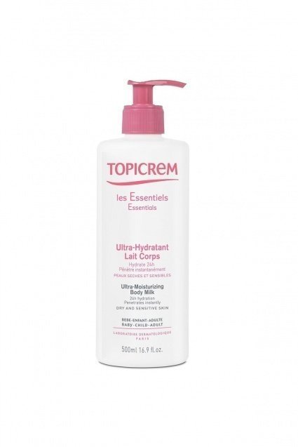 Topicrem Ultra Moisturizing Body Milk 500 ml.