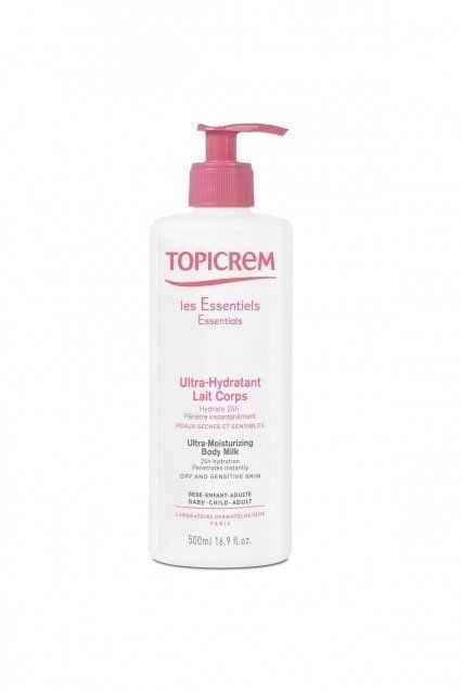 Topicrem Ultra Moisturizing Body Milk 500 ml.