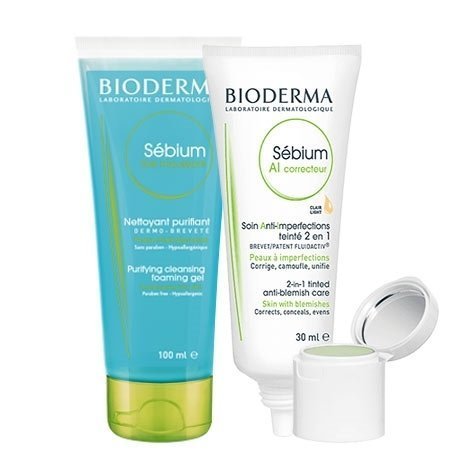 Bioderma Sebium AI Correcteur 30 ml. + Sebium Foaming Gel 100 ml. HEDİYE