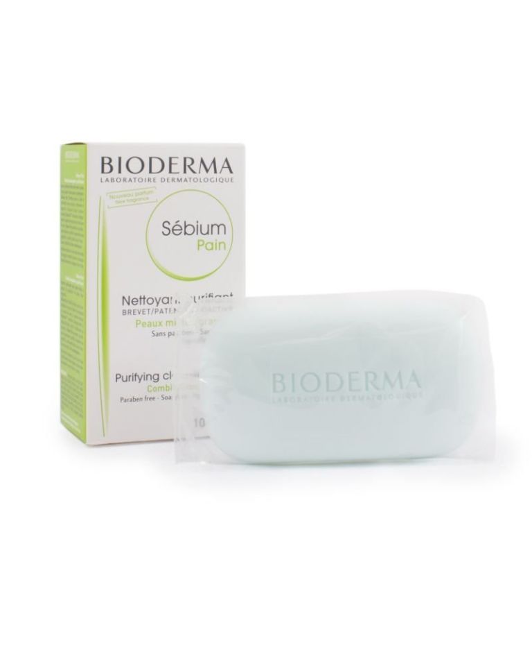 Bioderma Sebium Purifying Bar 100 gr. - Karma ve Yağlı Ciltler için Temizleyici Bar