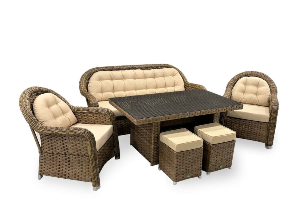 Lion 1005 Rattan Oturma Grubu