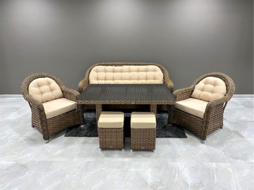 Lion 1005 Rattan Oturma Grubu