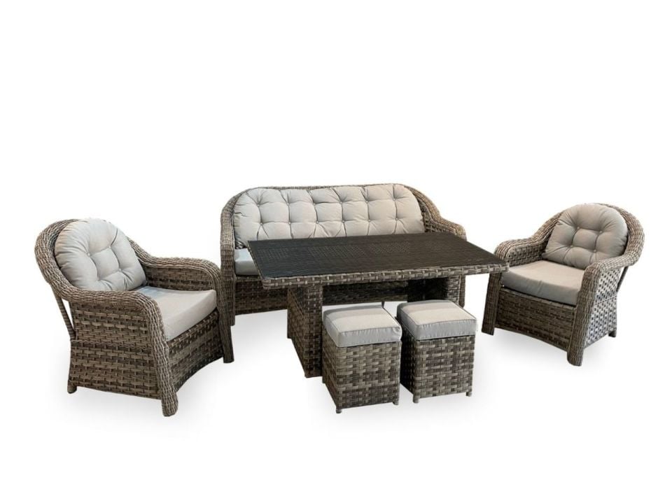 Lion 708 Rattan Oturma Grubu