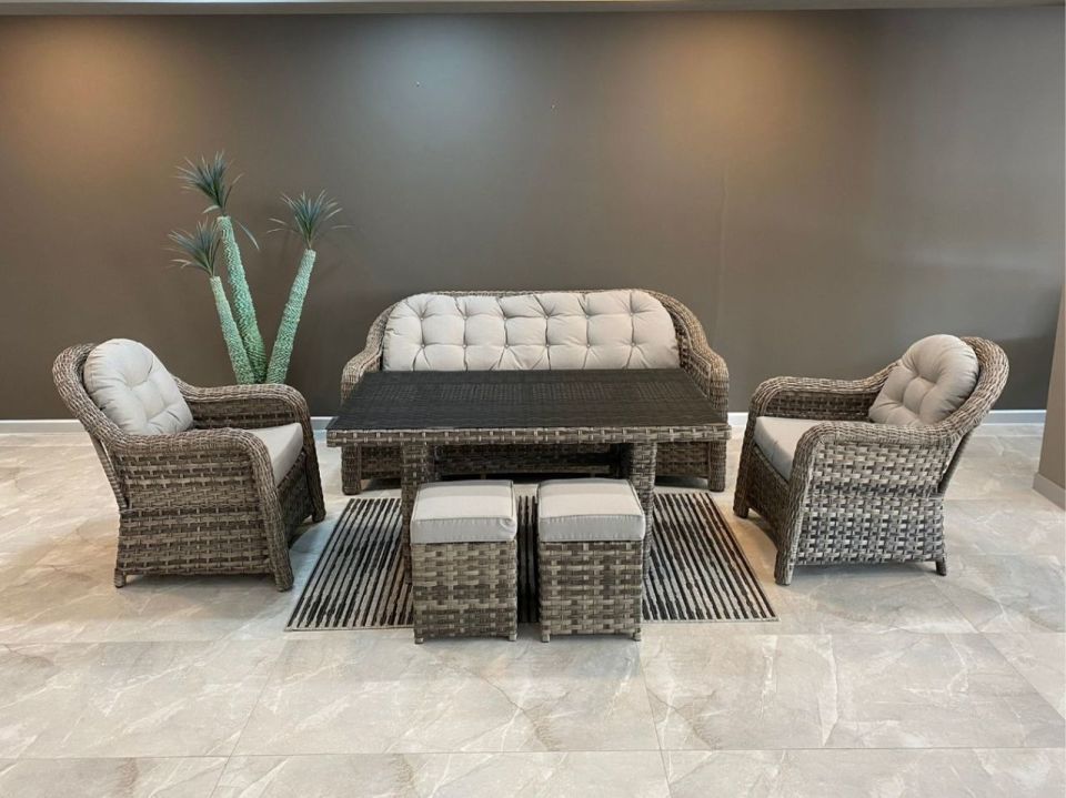 Lion 708 Rattan Oturma Grubu