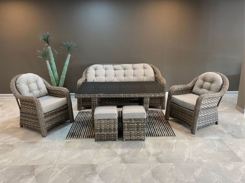 Lion 708 Rattan Oturma Grubu