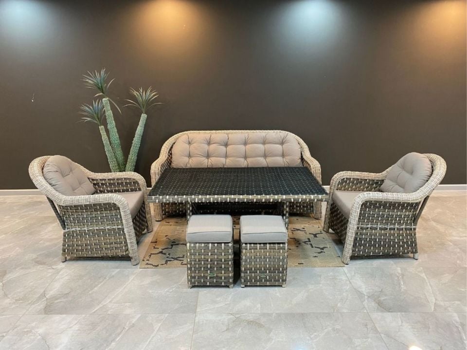 Lion 861 Rattan Oturma Grubu