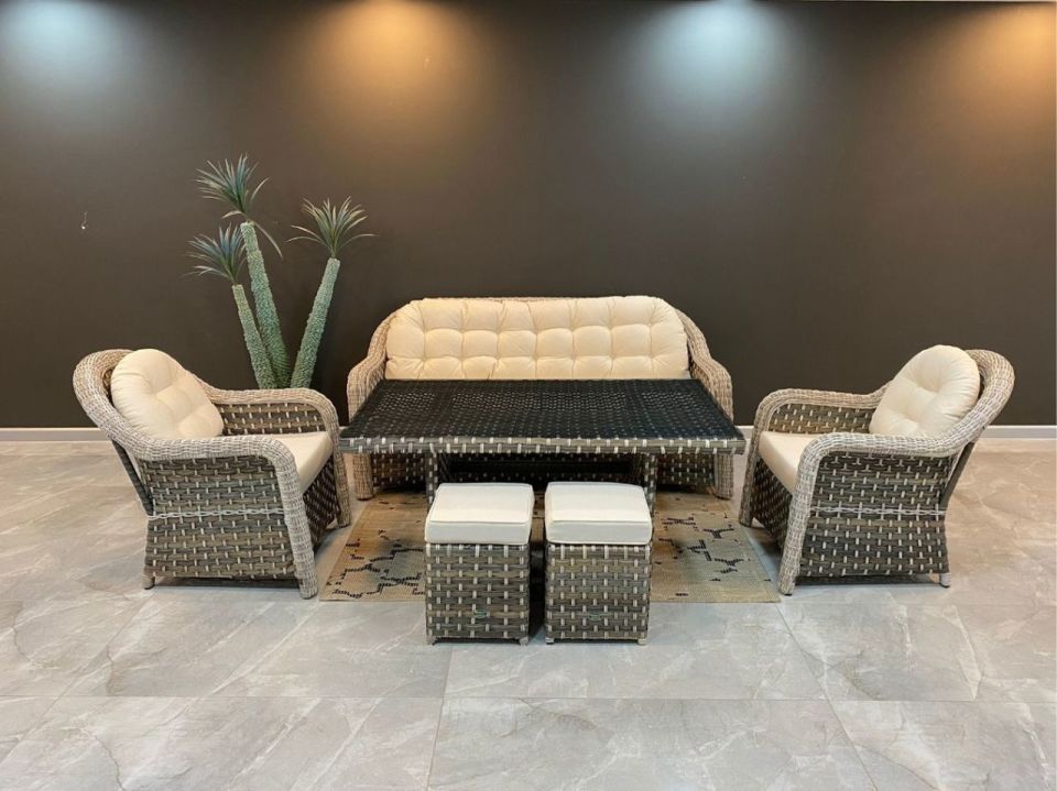 Lion 861 Rattan Oturma Grubu