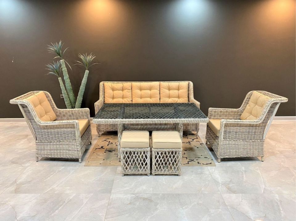 Polo 111 Rattan Oturma Grubu