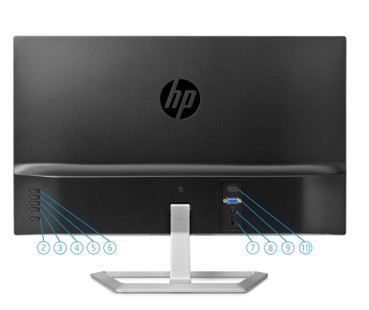 3ML21AA 23.8'' 1920x1080, 5ms, 60Hz, HDMI ve VGA, IPS Siyah Led Monitör