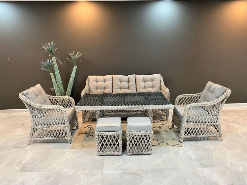 Barcelona 626 Rattan Oturma Grubu