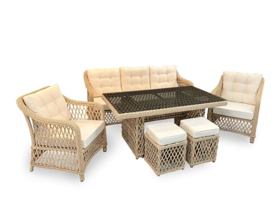 Barcelona 147 Rattan Oturma Grubu