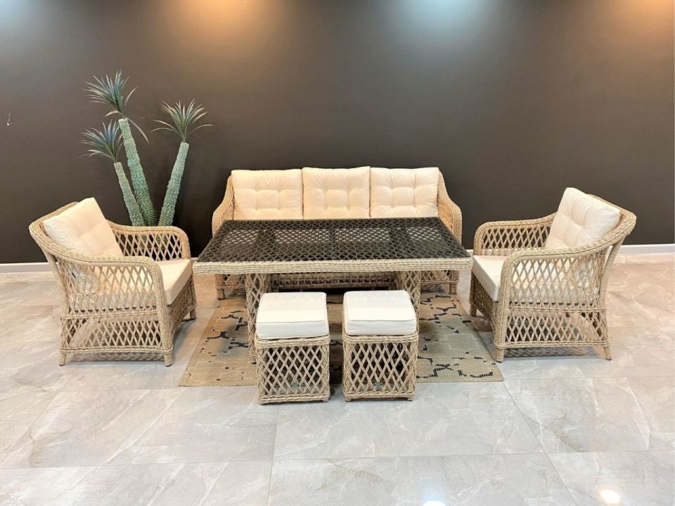 Barcelona 147 Rattan Oturma Grubu