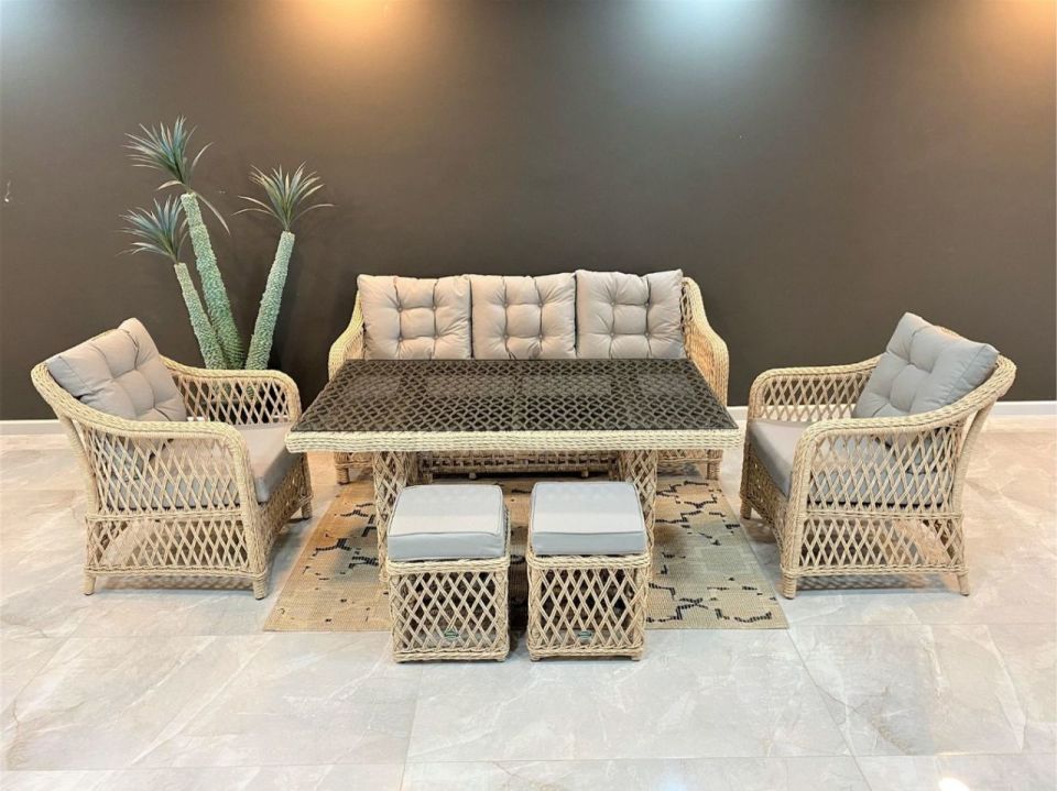 Barcelona 147 Rattan Oturma Grubu