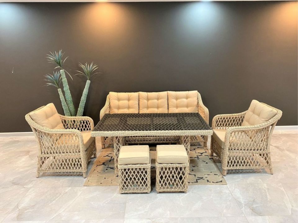 Barcelona 147 Rattan Oturma Grubu