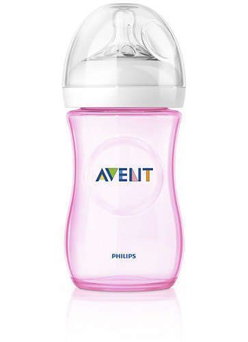 Philips Avent PP Natural Biberon Pembe 1 Ay+ 260 ml.