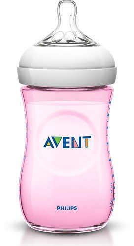 Philips Avent PP Natural Biberon Pembe 1 Ay+ 260 ml.