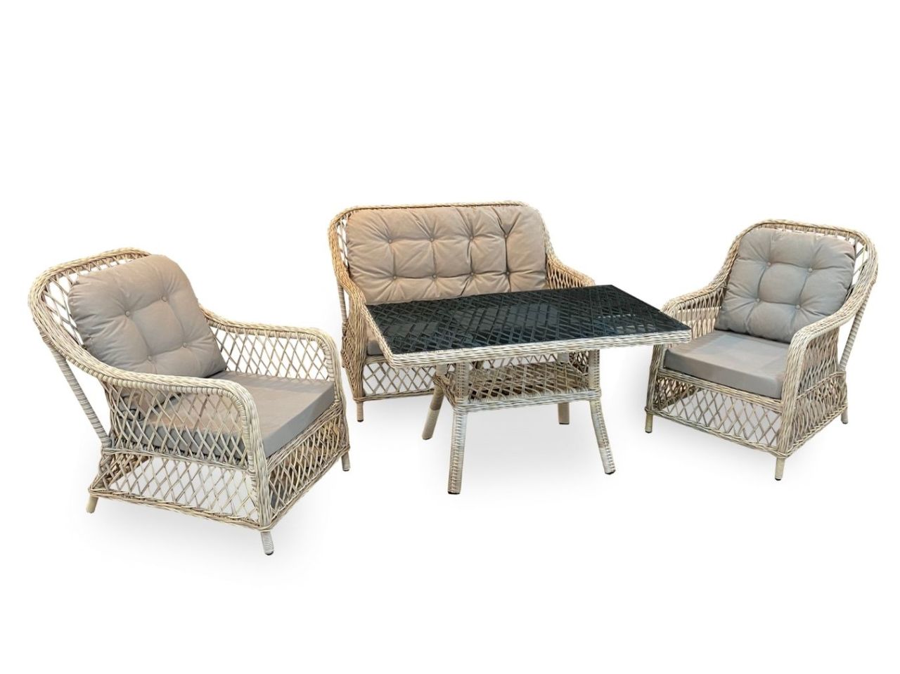 Jade 111 İkili Rattan Oturma Grubu