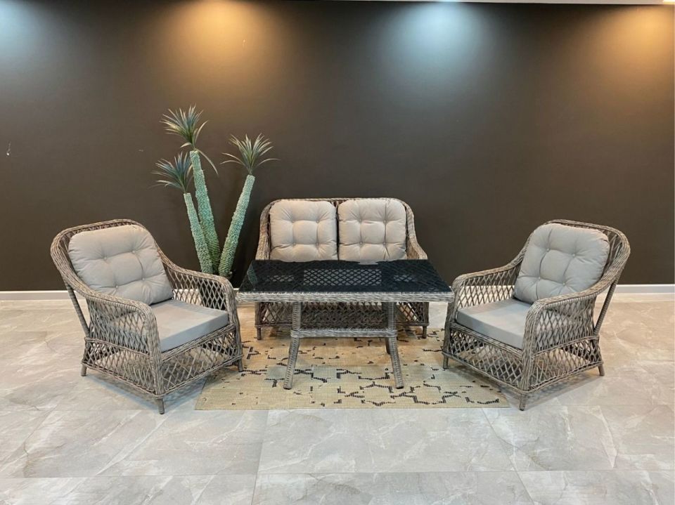 Jade 707 İkili Rattan Oturma Grubu