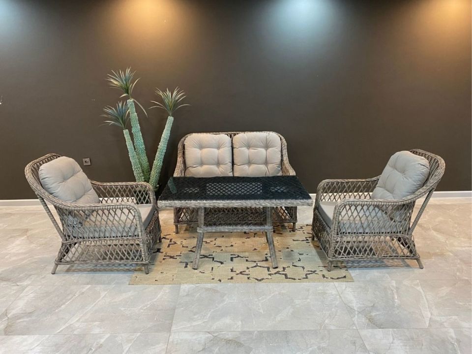 Jade 707 İkili Rattan Oturma Grubu