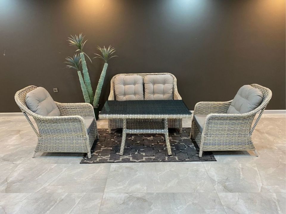 Paris 316 İkili Rattan Oturma Grubu