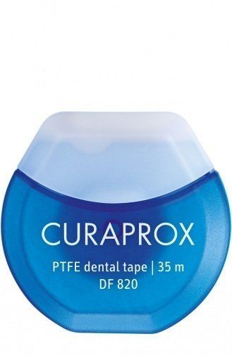 Curaprox DF 820 Teflon Diş İpi 35 mt.