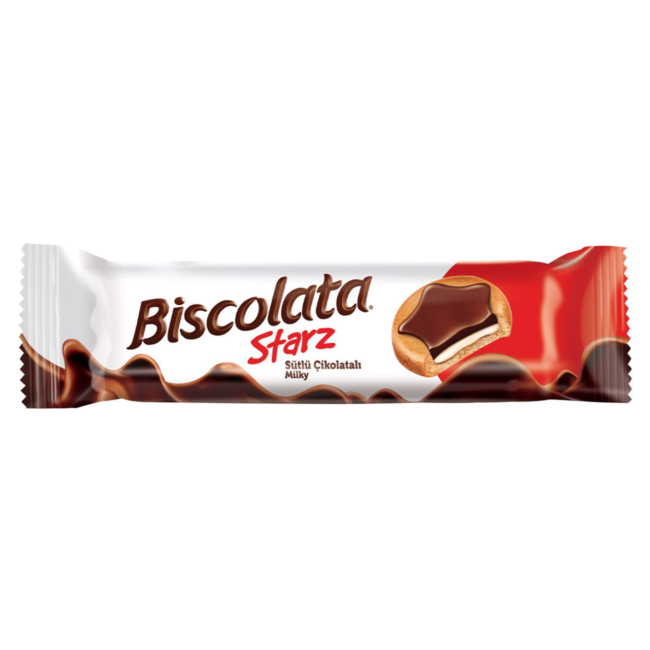 Biscolata Starz Sütlü Çikolatalı Bisküvi