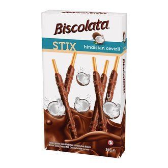 Biscotala Stix Hindistan Cevizli 36 Gr