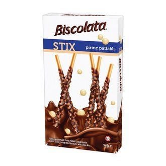 Biscollata Stix Pirinç Patlaklı 34 GR