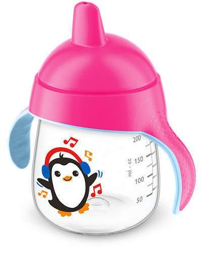Philips Avent Penguen Damlatmaz Bardak Pembe 12 Ay+ 260 ml.
