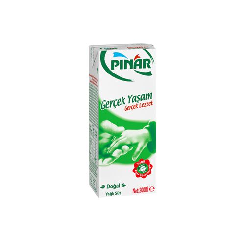Pınar Süt 200ml Tam Yağlı