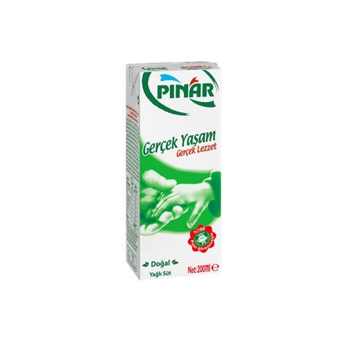 Pınar Süt 200ml Tam Yağlı